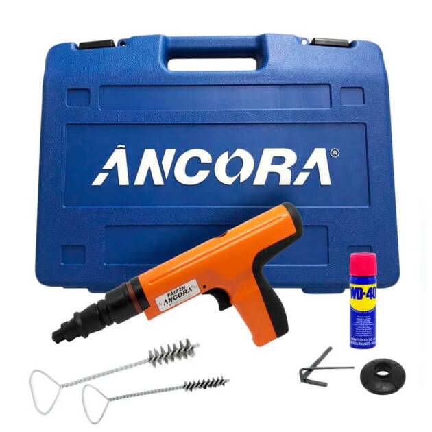 Pistola Finca-Pino à Pólvora Ação Indireta Âncora FAI72N